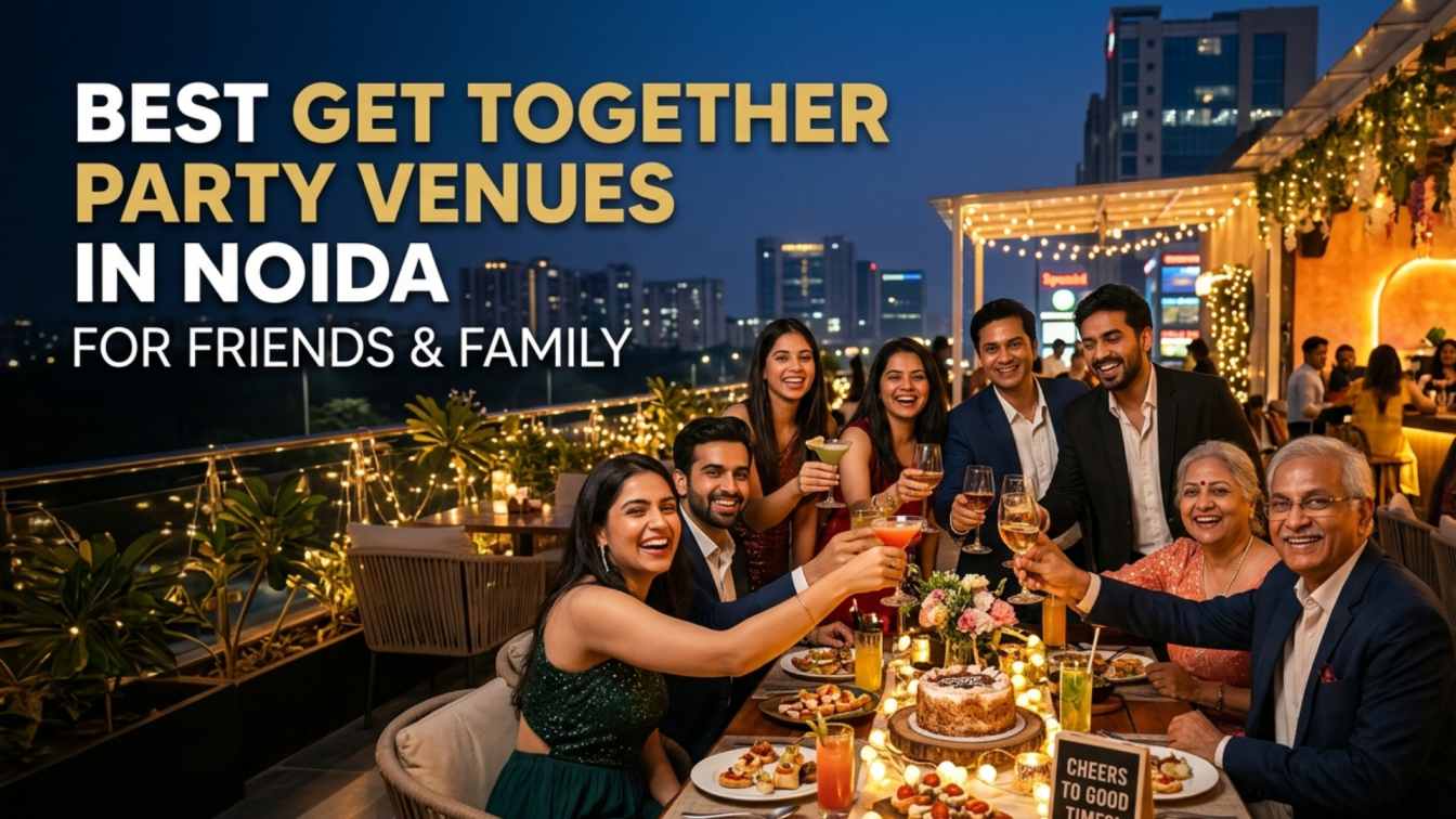 Best Get Together Party Venues in Noida for Friends & Family